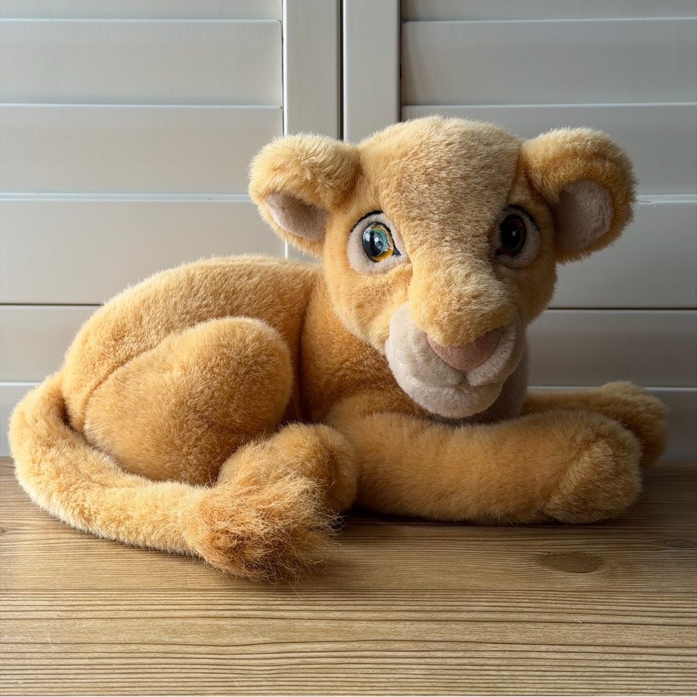 Vintage Disney Store The Lion King Nala Lion Cub Plush Stuffed Animal Toy 12β